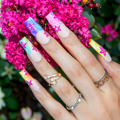 Color Me Chaotic Handmade Nails H571