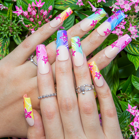 Color Me Chaotic Handmade Nails H571