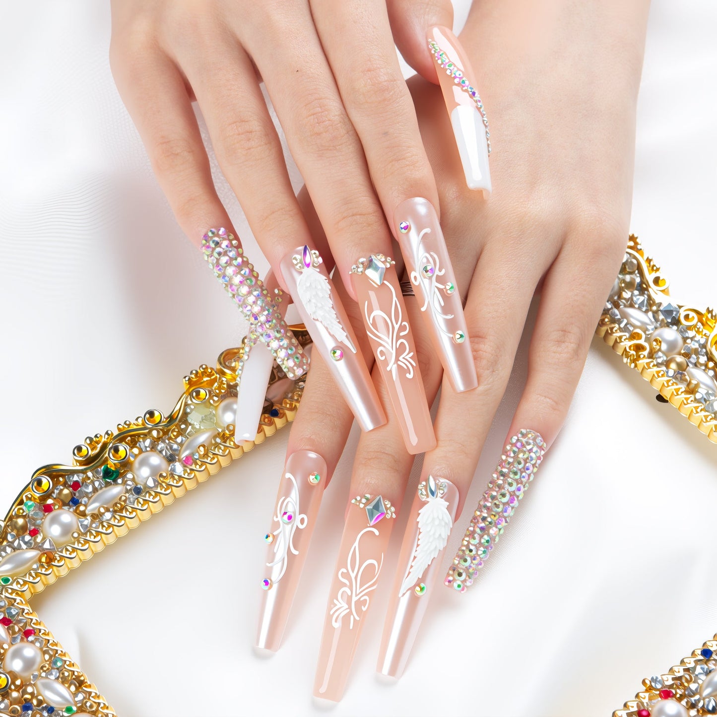 Like a Virgo Handmade Nails H596