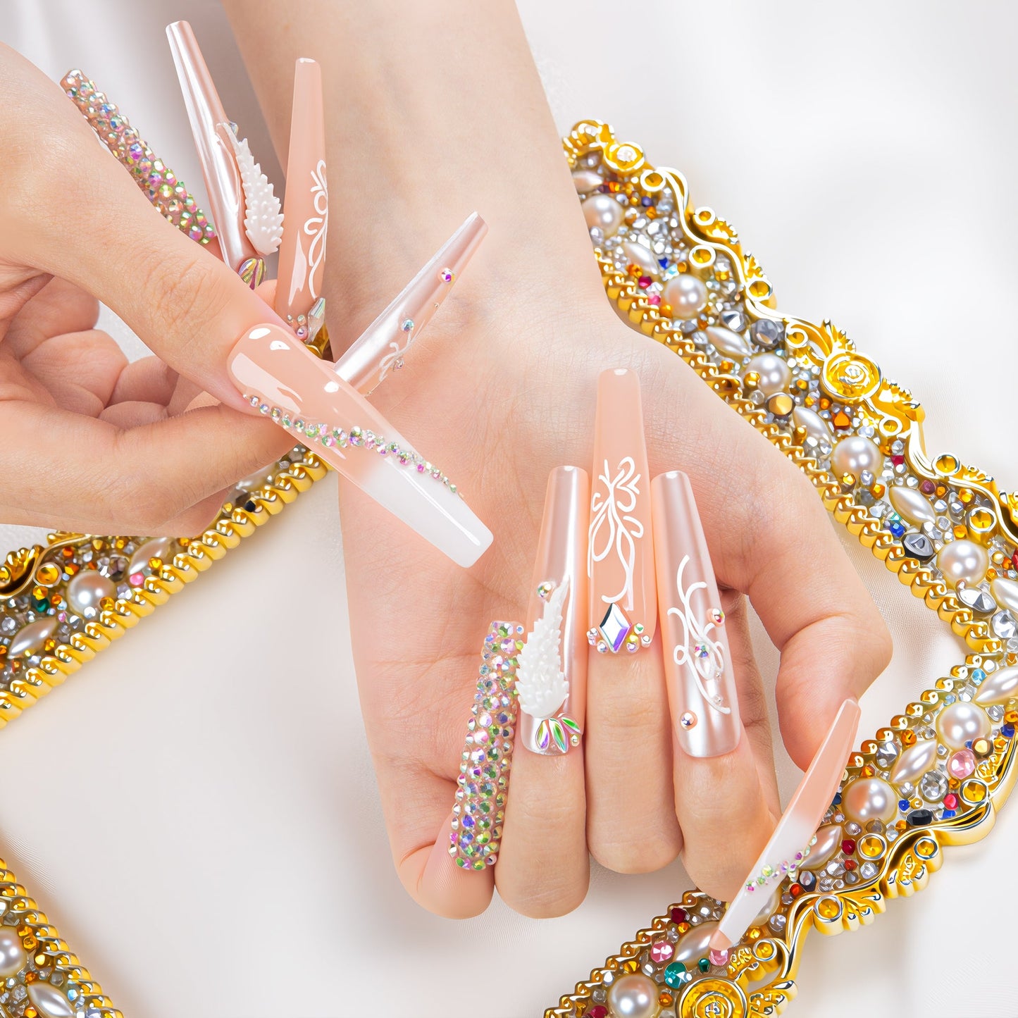 Like a Virgo Handmade Nails H596