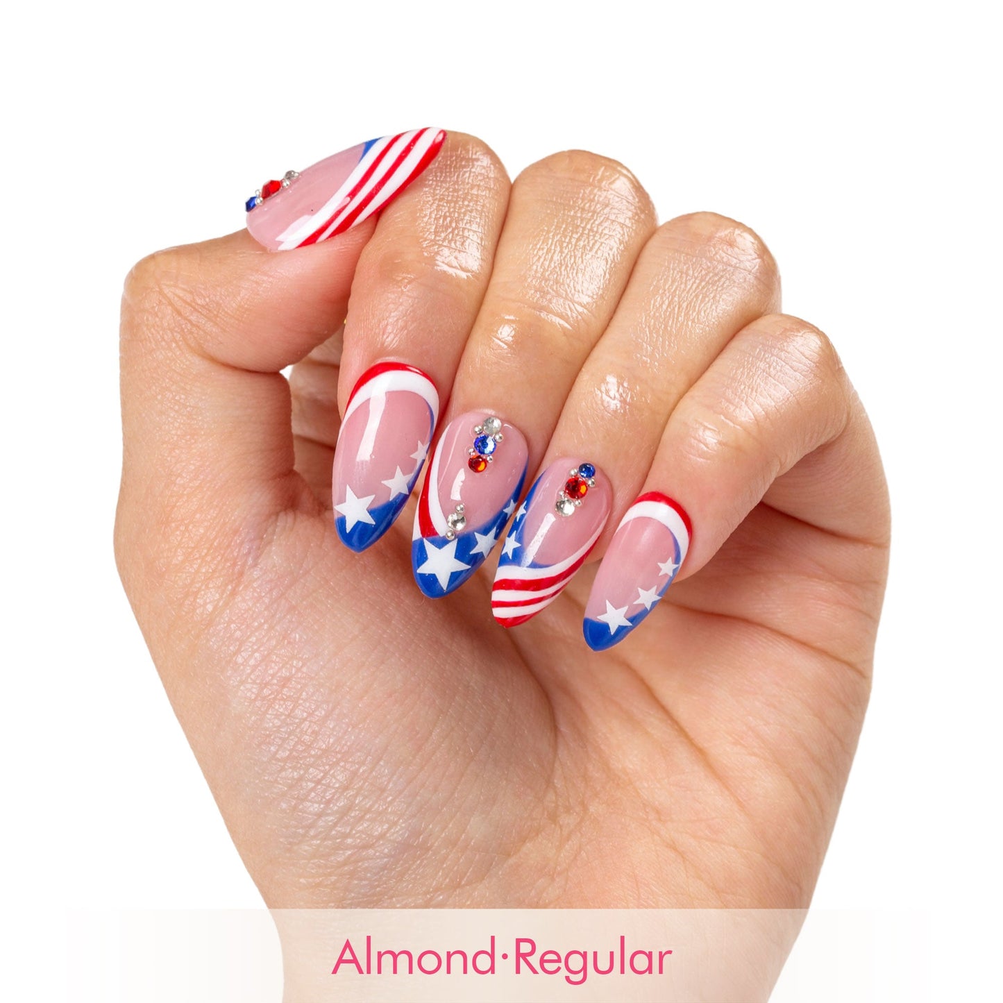 Flag Me Later Handmade Nails H600