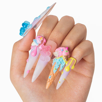 Drippin’ Not feelin’   Handmade Nails H618