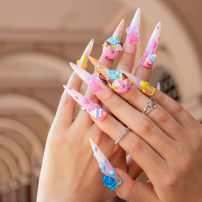 Drippin’ Not feelin’   Handmade Nails H618