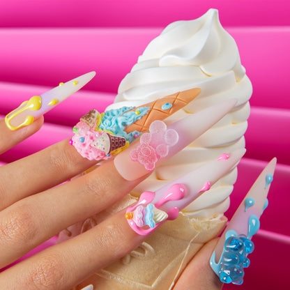 Drippin’ Not feelin’   Handmade Nails H618