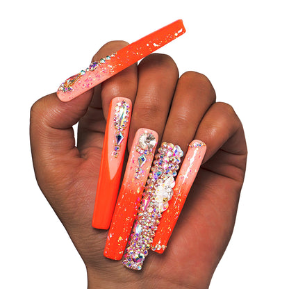 Sleeping Beauty Handmade Nails H74