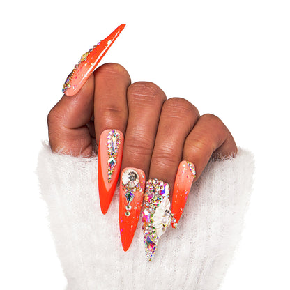 Sleeping Beauty Handmade Nails H74