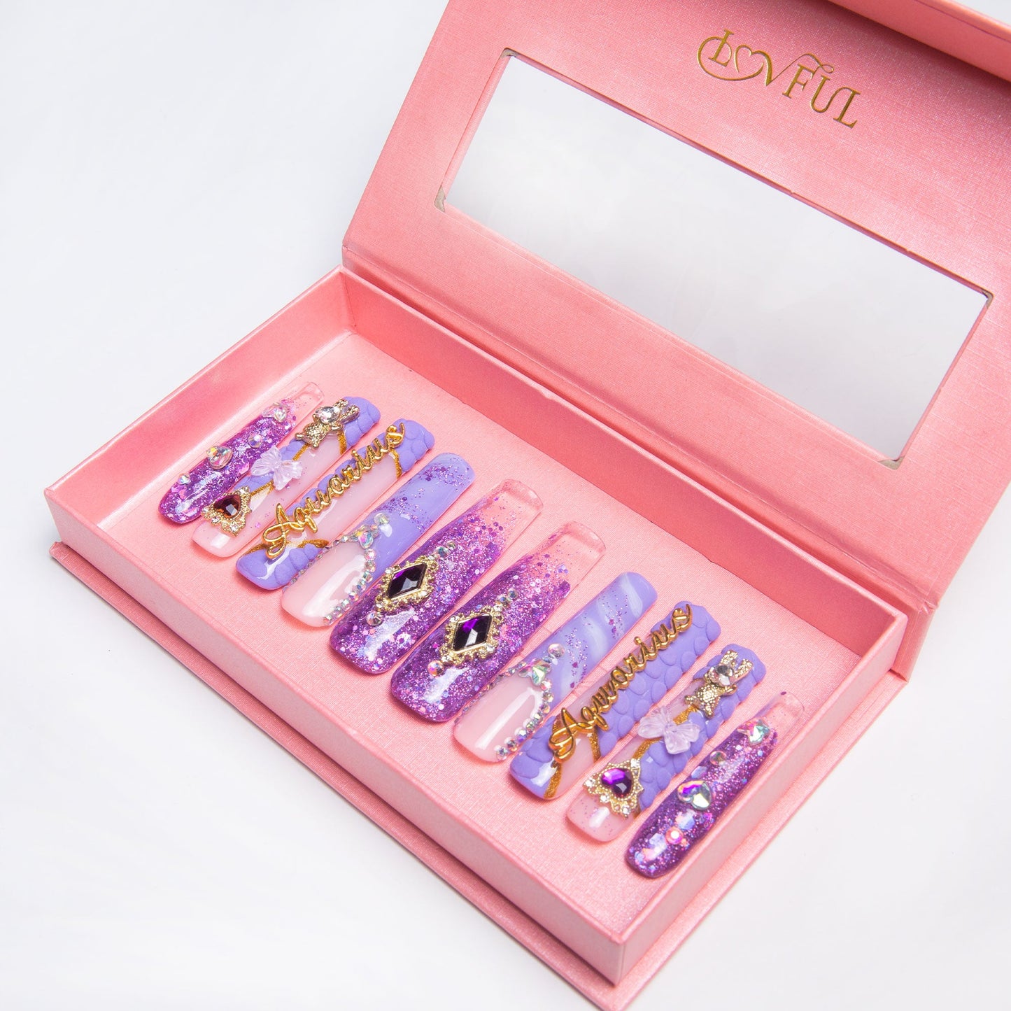 Aquarius Handmade Nails H89