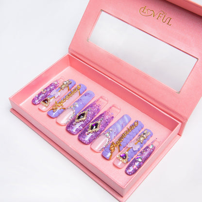 Aquarius Handmade Nails H89