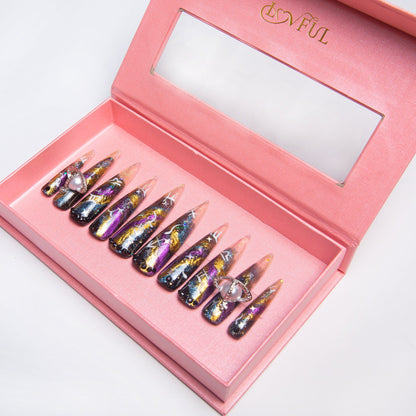 Astrology Handmade Nails H95