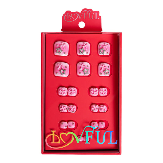 Pink Bliss T141 Toe Nails
