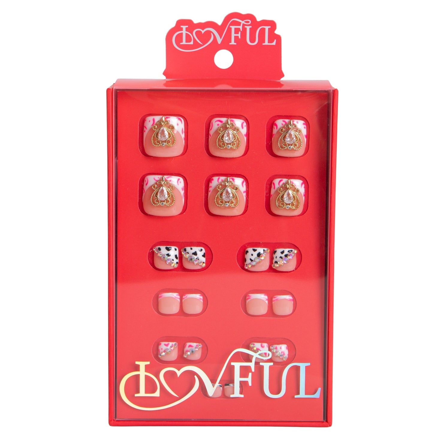 Rolling Luxe T144 Toe Nails