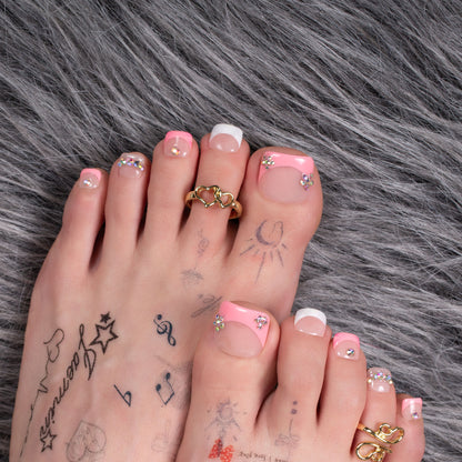 Rocking Heartbeat T257 Toe Nails