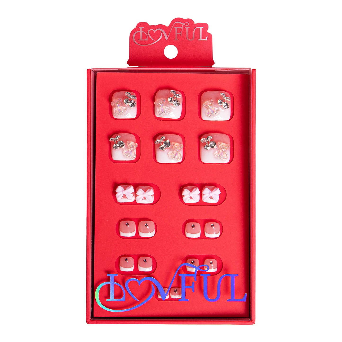 Gummy Bear T26 Toe Nails