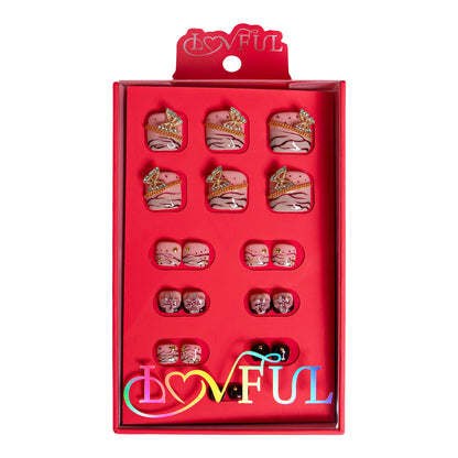 Mystic Garden T329 Toe Nails