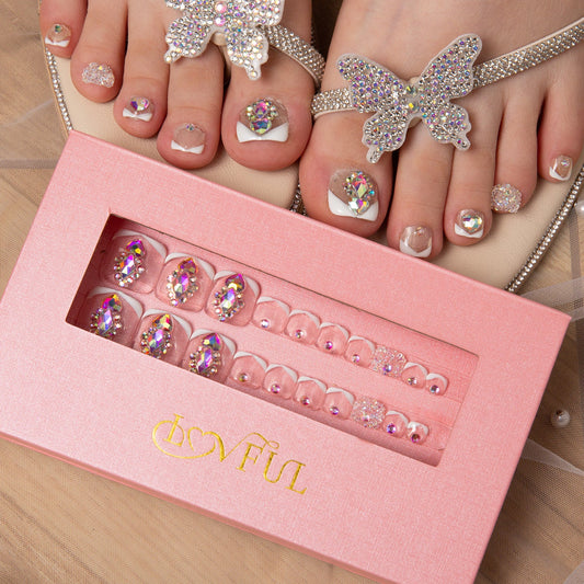 Aurora Light T36 Toe Nails