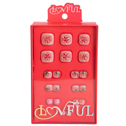 Ros¨¦ Radiance T391 Toe Nails