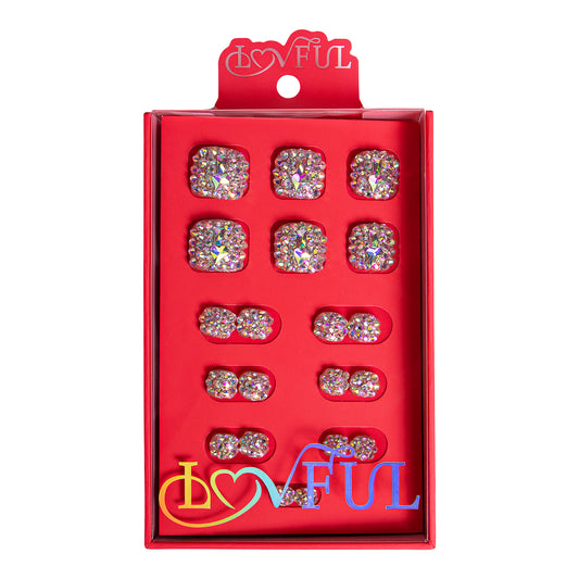 Eternal Stunning T46 Toe Nails- 20Pcs Free Size