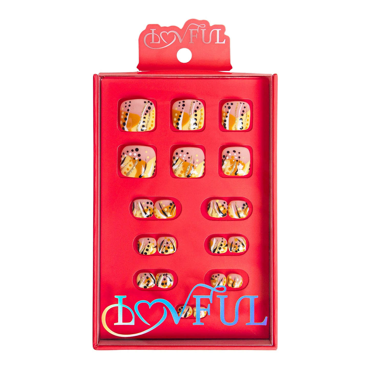 Calm Storm T477 Toe Nails