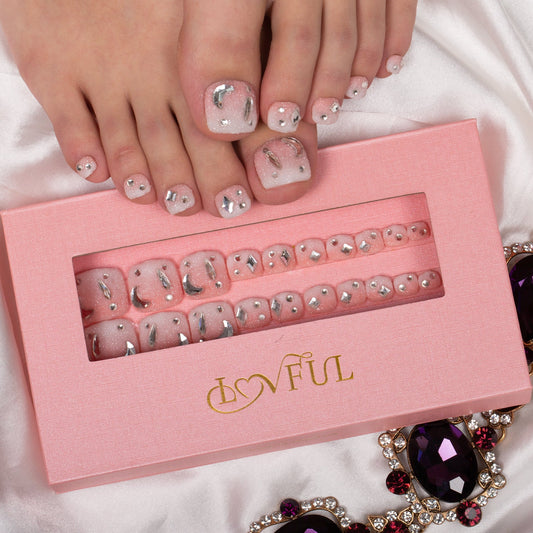 Berry Shake T56 Toe Nails