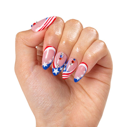 Flag Me Later Handmade Nails H600