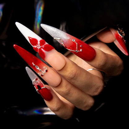 She’s an Aries, Babe Handmade Nails H595