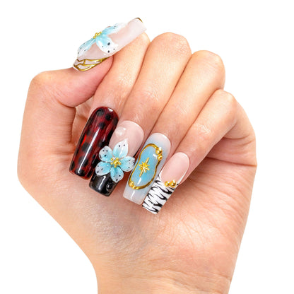 Rebel Frost Handmade Nails H494