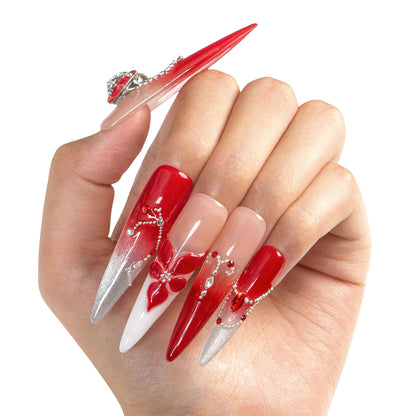 She’s an Aries, Babe Handmade Nails H595