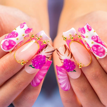 La Vida Rosé Handmade Nails H470