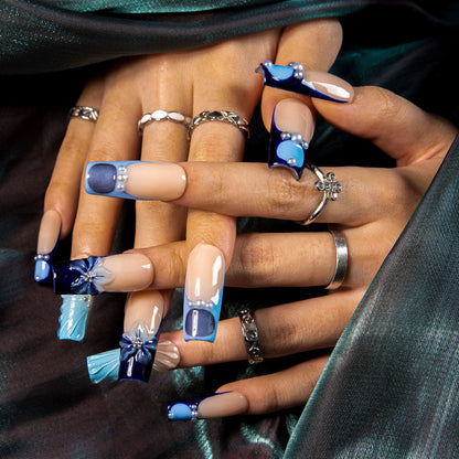 Bora Bora Glow Handmade Nails H548