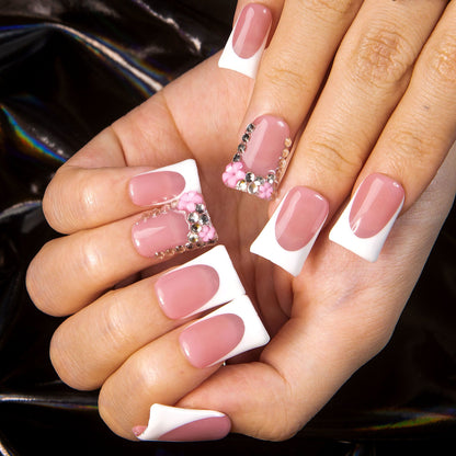 Flirt Alert Handmade Nails H578